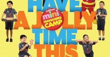 Jollibee Mini Managers Camp offers fun learning this summer