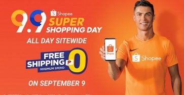 Shopee Offers Sitewide Free Shipping ₱0 Minimum Spend for  9.9 Super Shopping Day