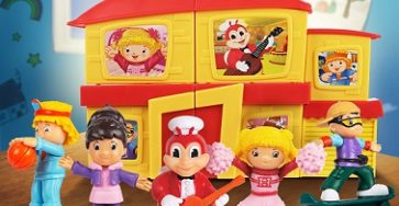 Jolly Kids can build their own home with the Jollibee Fun House