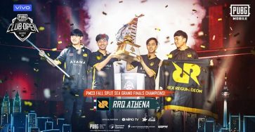 RRQ.ATHENA wins VIVO V17 PRO-powered PUBG SEA championship