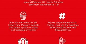 Be among the first to catch a movie at the all-new SM Cinema Fairview!