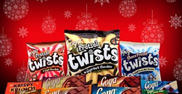 Thankful for chocolate with Goya chocolates from Deli Foods, Inc.