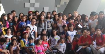 GMA Artist enliven the kids of Region 3 at The Mind Museum
