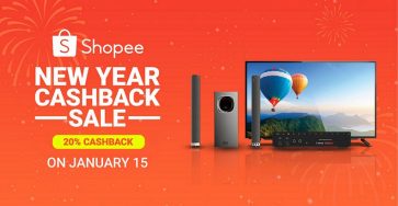 Shopee Kicks Off 2020 with Shopee New Year Cashback Sale