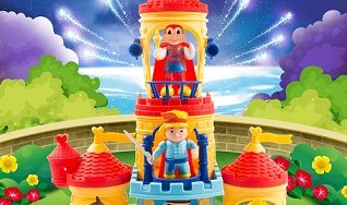 Kids embark on a royal adventure with Jollitown Castle kiddie meal toys