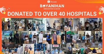 Shopee donates 3,000 test kits and 100,000 masks as part of Shopee Bayanihan’s initiative to support the front liners’ fight against COVID-19