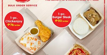 Jollibee’s “Send A Meal” service makes bulk purchase of food for front liners and affected communities more accessible and convenient