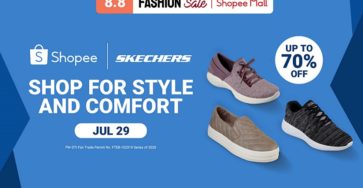 Complete Your OOTD Look with These Stylish Yet Comfy Shoes from Skechers at Shopee’s 8.8 Fashion Sale