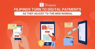 Shopee Sees Growth In Digital Payments as Filipinos Adjust to the New Normal