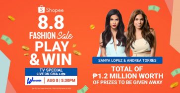 Catch the Shopee 8.8 Play & Win TV Special on Wowowin and Win a Total of ₱1.2 Million Worth of Prizes