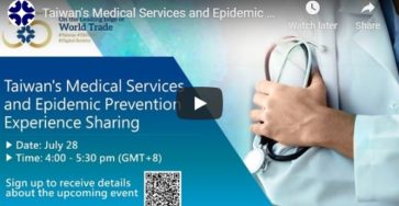 Taiwan offers knowledge in combating Covid-19 through smart solutions and effective communications