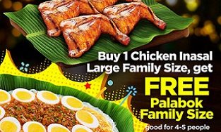 Mang Inasal Take-out and Delivery Blowout runs anew from December 18 to 28, 2020