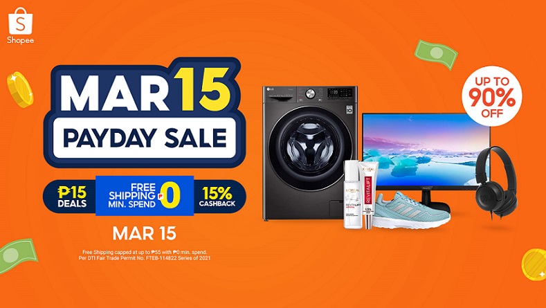 15 Best Deals You Can Find at Shopee’s 3.15 Payday Sale