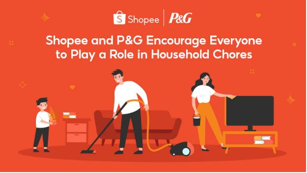 P&G and Shopee Collaborate to Encourage Fair Division of Household Chores in Latest #ChallengeTheChores Campaign
