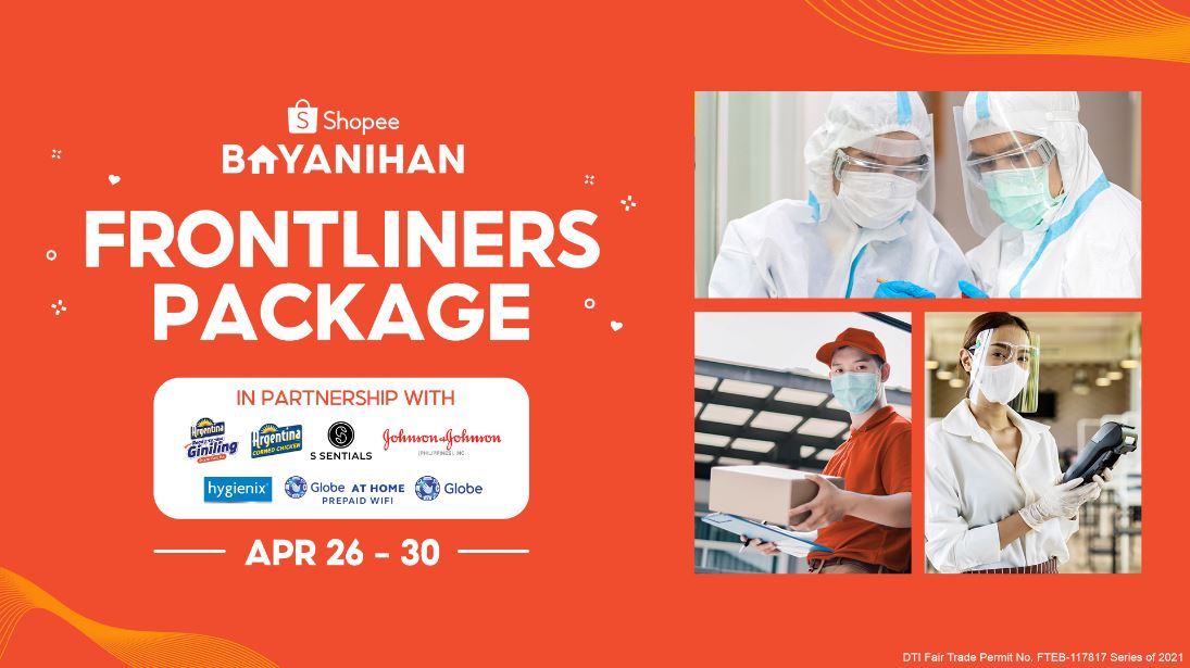 Shopee Brings Back Shopee Bayanihan: Frontliners Package to Further Its Support for All Frontliners