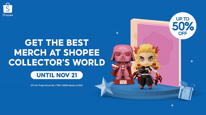 Get the Best Merch and Collectibles and Be the Ultimate Fan when Shopee Collector’s World Returns this October