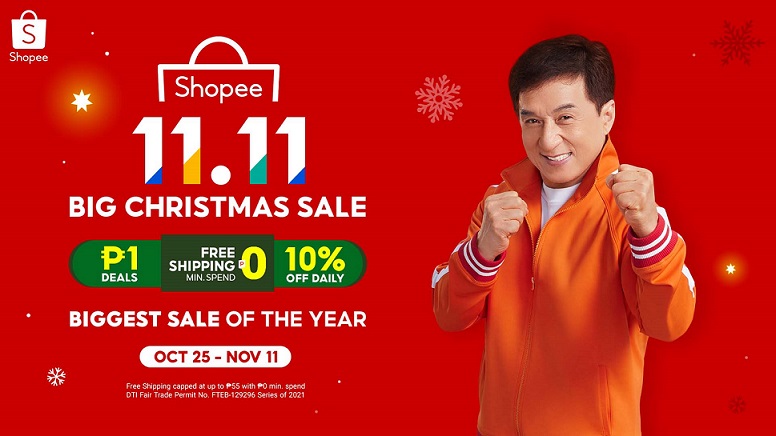 Shopee Launches 11.11 Big Christmas Sale, its Biggest Sale of the Year, with Unbeatable deals and Nonstop Fun