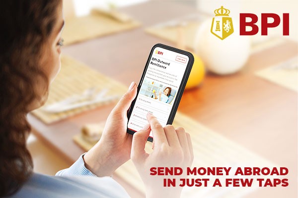 BPI makes sending money abroad more convenient with BPI Outward Remittance now on digital channels