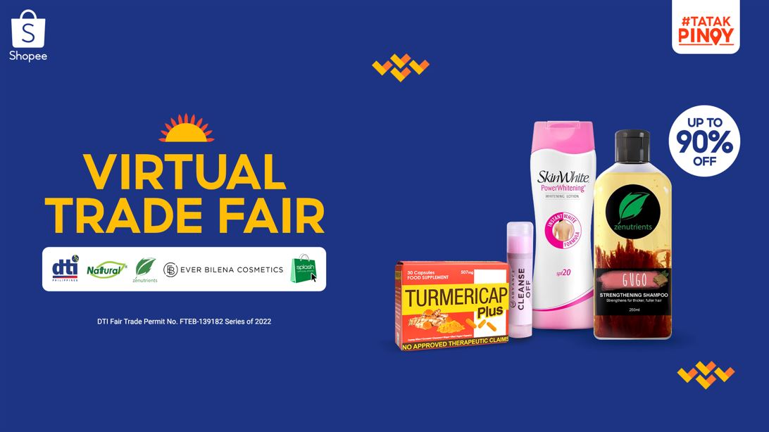 Discover exclusive deals on Filipino beauty products, baby essentials, and more during Shopee’s #TatakPinoy: Virtual Trade Fair