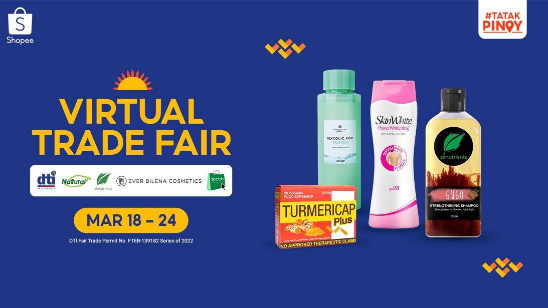 Shopee Launches First #TatakPinoy Virtual Trade Fair of the Year