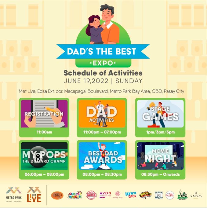 Dad’s the Best! Celebrate Father’s Day Weekend at Blue Bay Walk and Met Live