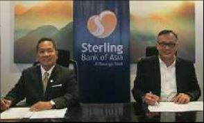 Sterling Bank of Asia signs agreement with Anti-Money Laundering Council