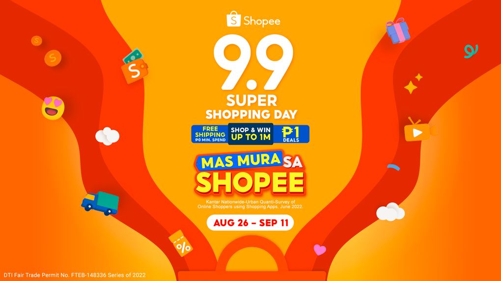This 9.9 Super Shopping Day, Shopee delivers bigger, more rewarding experiences for all Filipinos