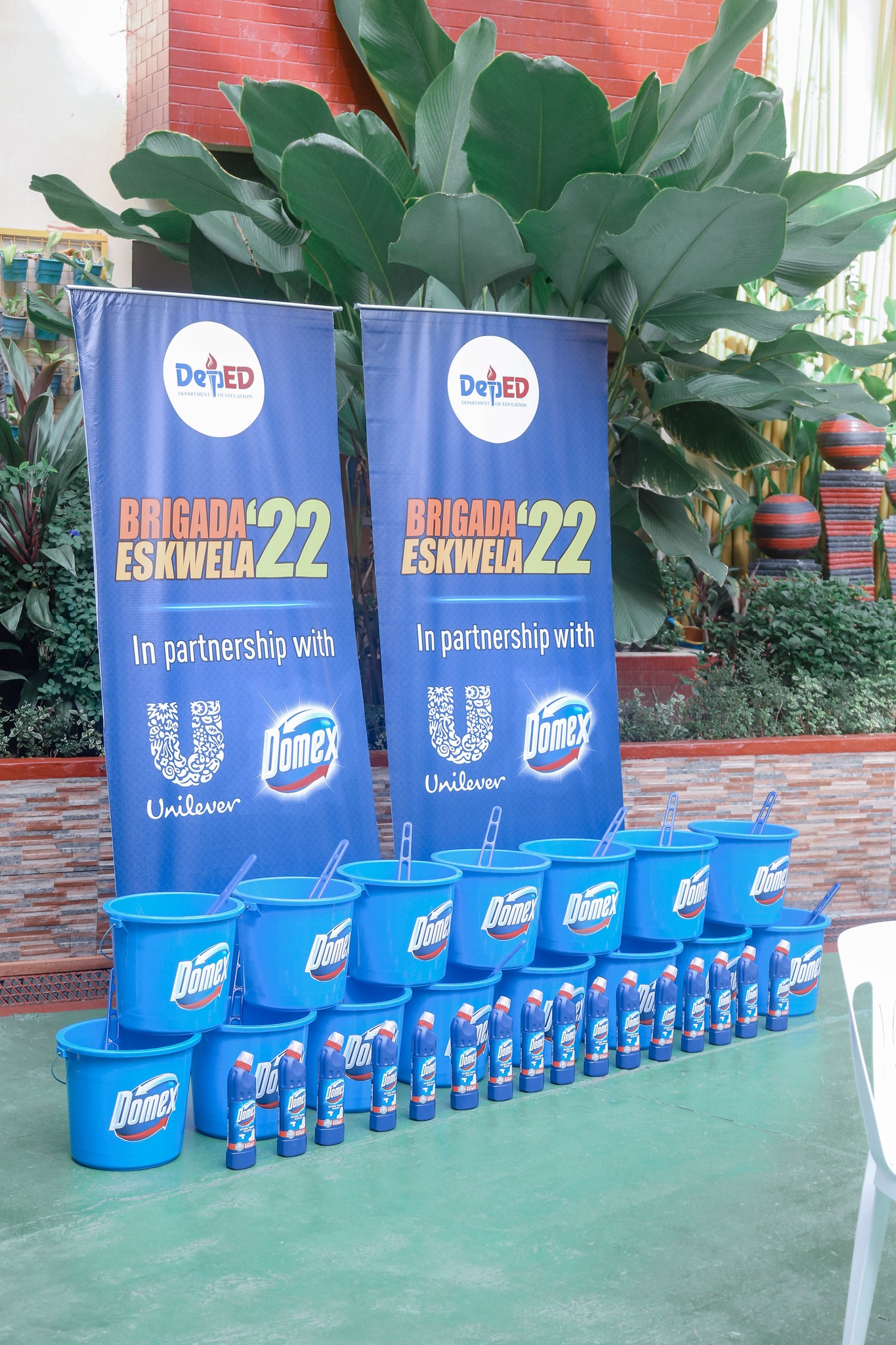 Domex Powers Up Unilever’s Supportfor this year’s Brigada Eskwela
