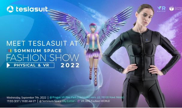 Meet TESLASUIT at Somnium Space Fashion Show 2022