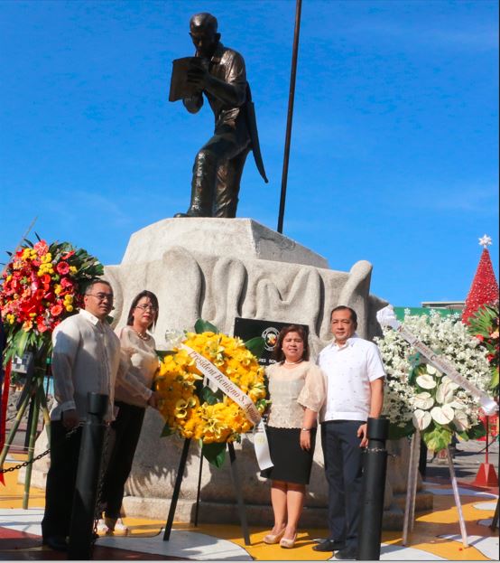 Tutuban Center honors Gat Andres Bonifacio on his 152nd birthday.