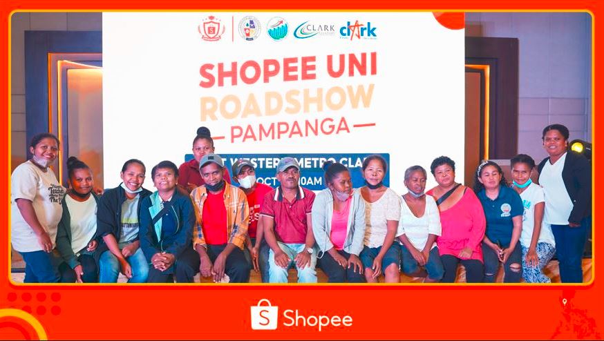Shopee onboards aspiring MSMEs from the Aeta Community in partnership with Angeles LGU and the Clark Development Corporation