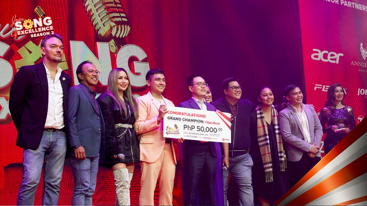 Winners crowned at “Your Song of Excellence” Season 2 singing competition