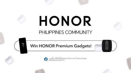 Here’s how you can win HONOR devices on the official HONOR Philippines Community Facebook group