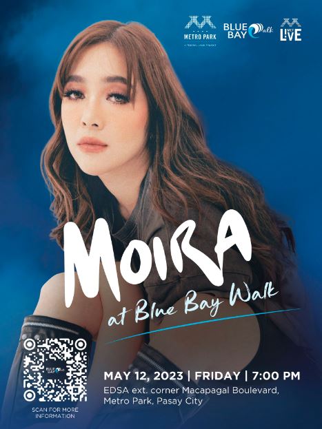 Moira Live Concert at Blue Bay Walk on May 12!