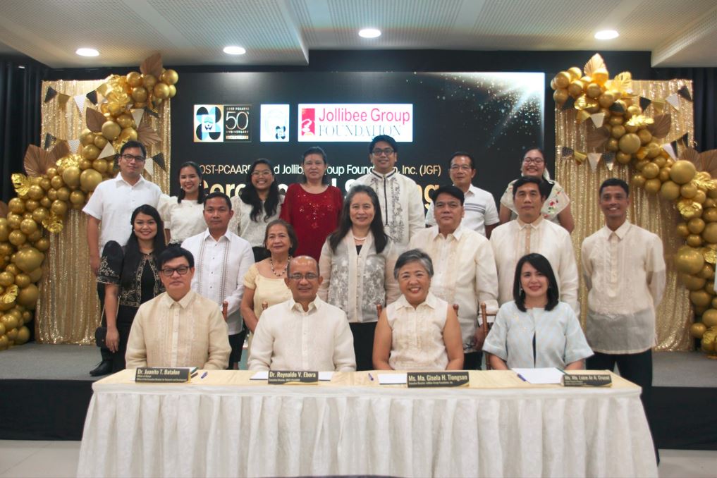 Jollibee Group Foundation, DOST Partner to Elevate Lives and Livelihoods of Smallholder Farmers