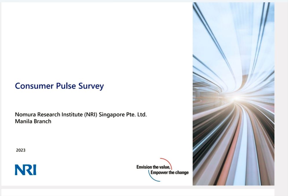 Growing Concern: 94% of Metro Manila’s Middle-Class Gen Zs and Millennials Felt the Impact of Inflation in the 2nd Quarter of 2023 – NRI Singapore-Manila Branch