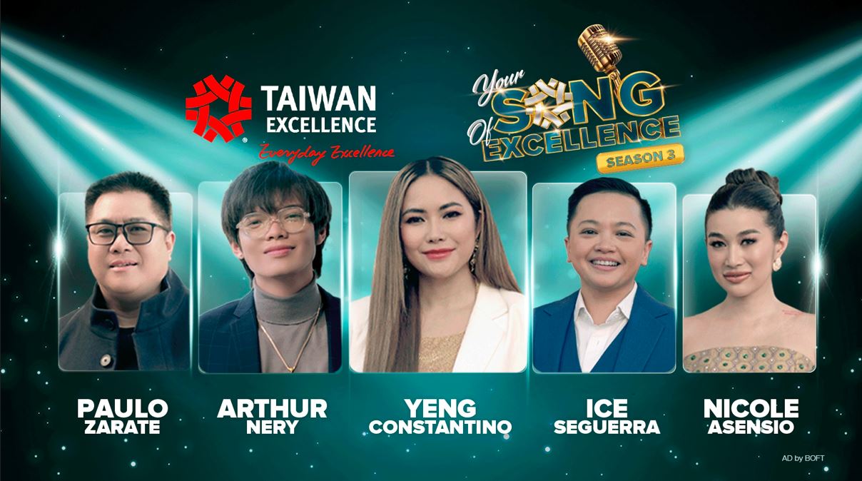 Yeng Constantino, Ice Seguerra, Arthur Nery and Paulo Zarate to judgeYour Song of Excellence Season 3!