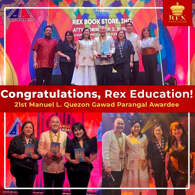 Rex Education takes home awards at 21st Manuel L. Quezon Gawad Parangal, 45th Catholic Mass Media Awards