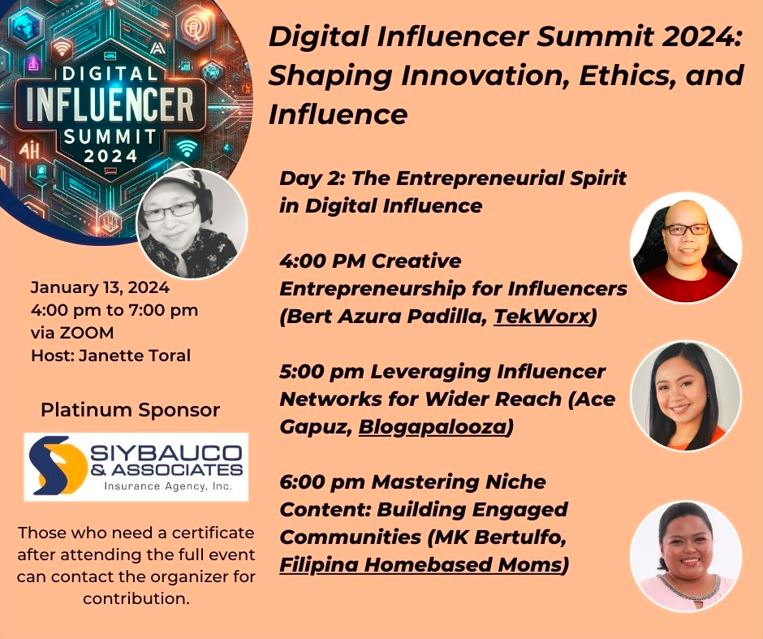 Digital Influencer Summit 2024: Shaping Innovation, Ethics, and Influence