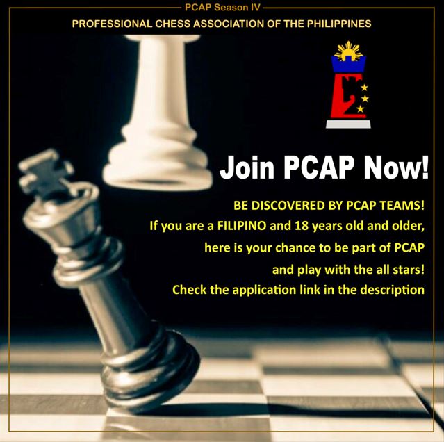 Who Else Wants to Join for PCAP New Players of the Upcoming Season 4, 1st Conference?
