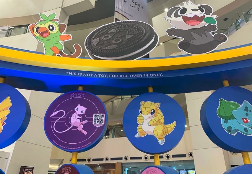 Oreo Pokémon Launch Party at Activity Center, Ayala Malls TriNoma