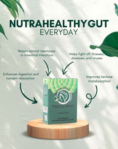 NutraHealthyGut: Synbiotic Beyond Probiotics