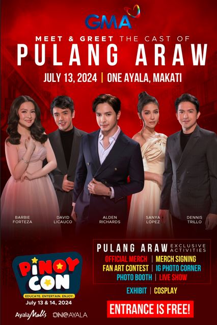 PinoyCon: Meet & Greet the Cast of Pulang Araw at Pop Up Play – PinoyCon 2024
