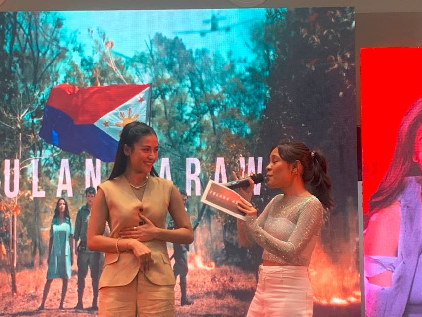 Pulang Araw: Interview with Sanya Lopez at GMA Meet & Greet the Cast of Pulang Araw hosted by Rain Matienzo