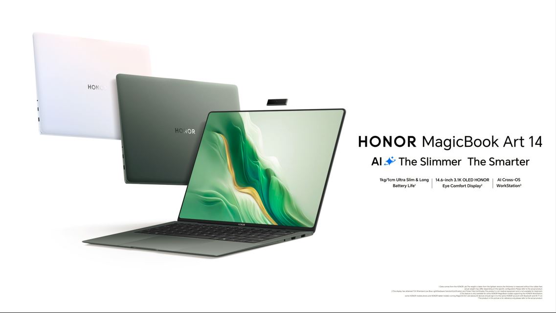 HONOR Debuts New State-of-the-Art Laptop HONOR MagicBook Art 14 at IFA 2024