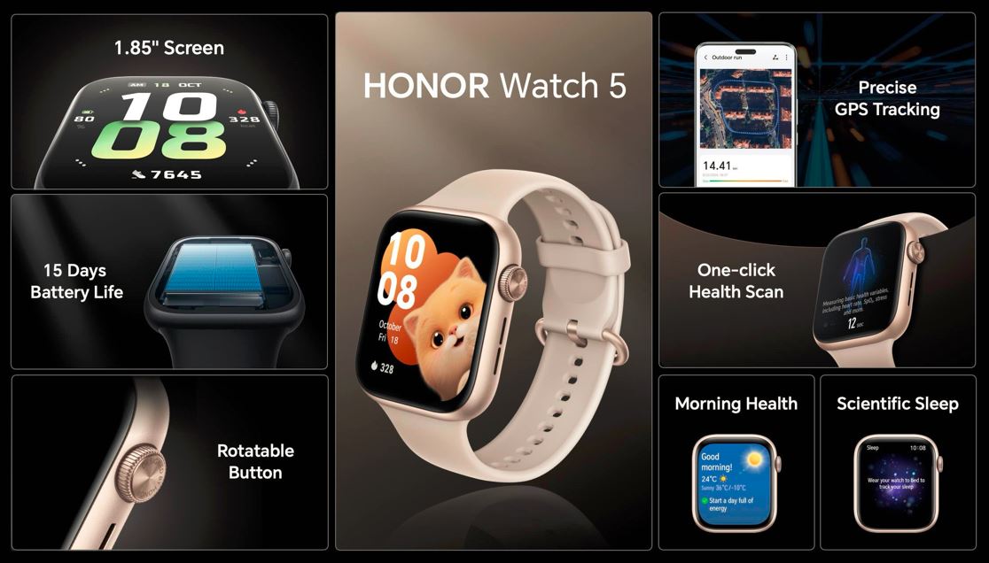 HONOR Boasts New HONOR MagicPad2, HONOR Watch 5 at IFA 2024