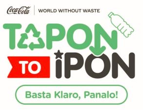 Coca-Cola Beverages Philippines Inc.’s (CCBPI) Tapon-to-Ipon: Basta Klaro, Panalo!