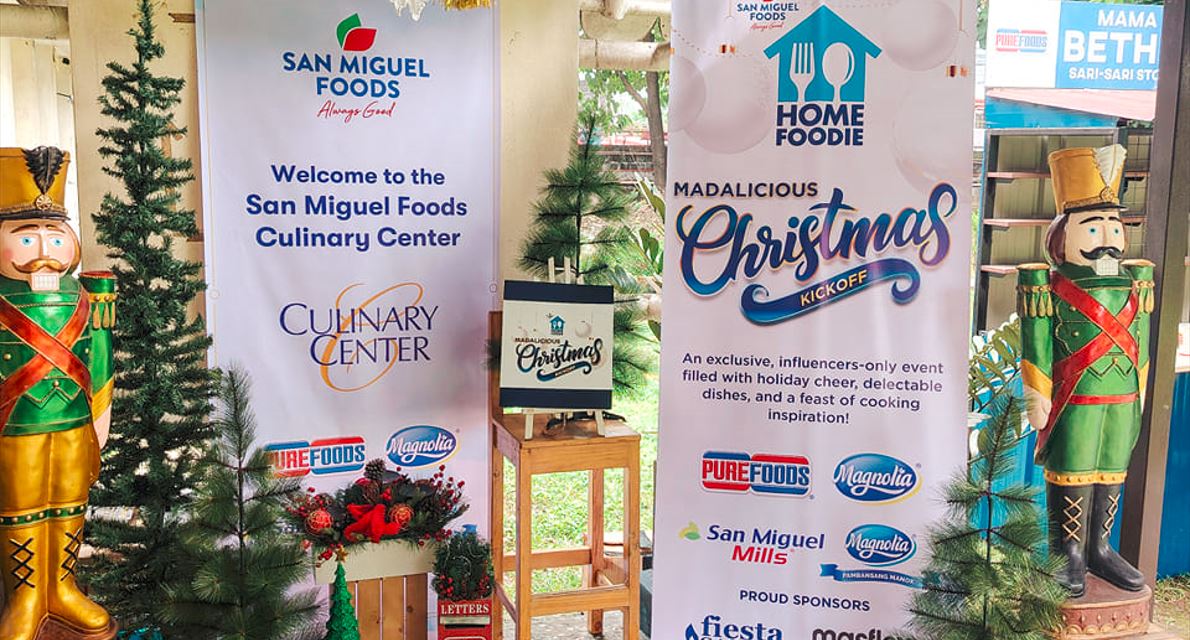 San Miguel Foods Celebrates the Holidays with a Festive Home Foodie Madalicious Christmas Kickoff