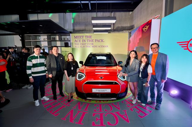 The first-ever all-electric MINI Aceman now available in the Philippines