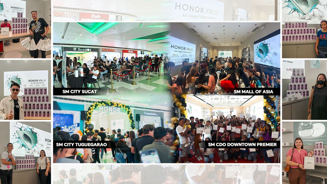 LOOK: Nationwide Craze of HONOR X9c 5G Seen as Big Crowds Flock Over First Day Sale